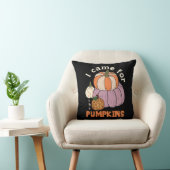 Funny Four Pumpkins Fall Kissen (Stuhl )