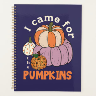 Funny Four Pumpkins Fall Planer