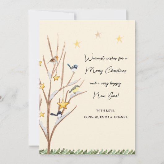 Funny Four ruft Birnen Weihnachten an (Rückseite)