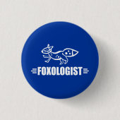 Funny Fox Button (Vorderseite)
