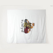 Funny Fox Es ist Herbst Y'all Erntedank Tierische  Wandteppich (Vorderseite (Horizontal))