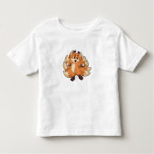 Funny Fox Kleinkind T-shirt (Vorderseite)
