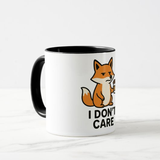 Funny Fox Mug Tasse (Vorderseite Links)