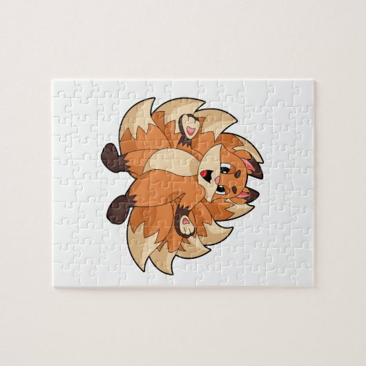 Funny Fox Puzzle (Horizontal)