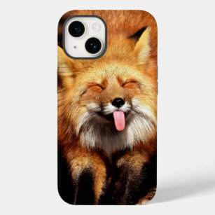 Funny Fox Sticken Es ist Zunge-Out Case-Mate iPhone 14 Hülle