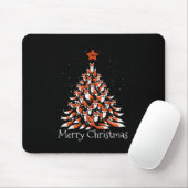 Funny Fox Weihnachtsbaum Füchse Xmas Mousepad (Mit Mouse)
