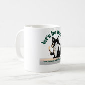 Funny Fox With Matches Kaffeetasse (Vorderseite Links)