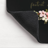 Funny Foxtrot Delta Blume Vint Mousepad (Ecke)