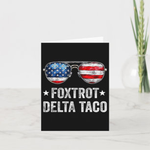 Funny Foxtrot Delta Karte