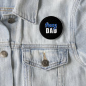 Funny Foxy Dad  Button (Beispiel)