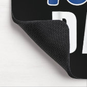 Funny Foxy Dad Mousepad (Ecke)