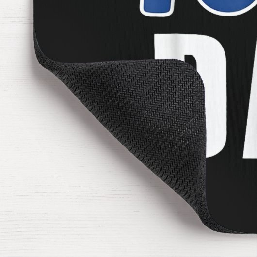 Funny Foxy Dad  Mousepad (Ecke)