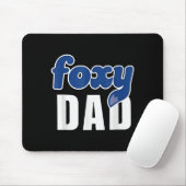 Funny Foxy Dad Mousepad (Mit Mouse)