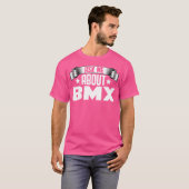 Funny Fragte mich über Bx Cycle Bicycle Motocross T-Shirt (Vorne ganz)