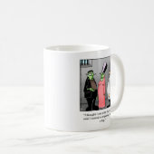 Funny Frankenstein Halloween Tasse (VorderseiteRechts)