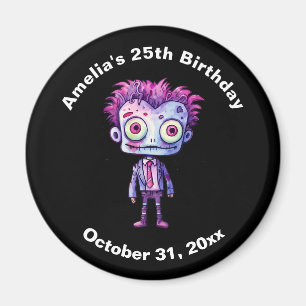 Funny Frankenstein Monster Halloween Geburtstag Sp Magnet