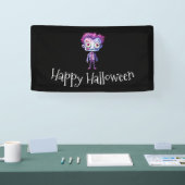 Funny Frankenstein Monster Halloween Spaß Banner (Messe)
