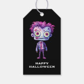 Funny Frankenstein Monster Halloween Spaß Geschenkanhänger (Rückseite)