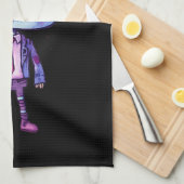 Funny Frankenstein Monster Halloween Spaß Geschirrtuch (Viertel Falte)