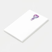 Funny Frankenstein Monster Halloween Spaß Post-it Klebezettel (angewinkelt)