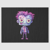 Funny Frankenstein Monster Halloween Spaß Seidenpapier (Vorderseite)