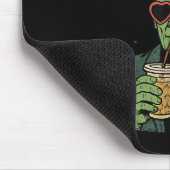 Funny Frankenstein Monster Lover Coffee ist meine Mousepad (Ecke)