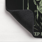 Funny Frankenstein Monster versucht es einfach Beh Mousepad (Ecke)
