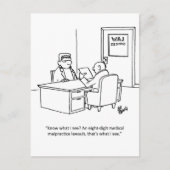 Funny Frankensteins Klage Spaß Postcard Postkarte (Vorderseite)