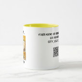 Funny Frazzled Lady Baker Cartoons Tasse (Zentrum)