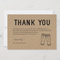 Funny Free Beer Danke-Card