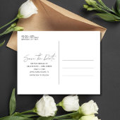 Funny Free Cake Wedding Foto Save the Date Ankündigungspostkarte