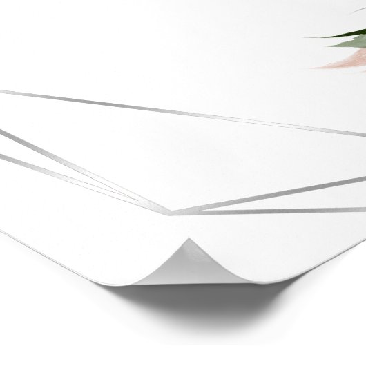 Funny Free Drinks Bar Menu Benützen Rose Poster (Ecke)