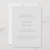 Funny Free Drinks Foto Hochzeit retten das Datum Save The Date (Rückseite)