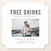 Funny Free Drinks Wedding retten die Termine