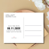 Funny Free Drinks Zwei Foto Hochzeit retten das Da Ankündigungspostkarte