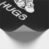 Funny Free Hugs Brasilianischer Jiu-Jitsu MIXED MA Geschenkpapier (Ecke)
