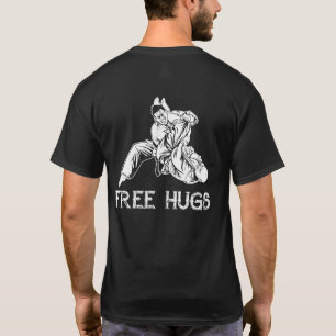 Funny Free Hugs Brasilianischer Jiu-Jitsu MIXED MA T-Shirt