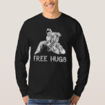 Funny Free Hugs Brazilian Jiu-Jitsu MMA BJJ T-Shirt<br><div class="desc">Funny Free Hugs Brazilian Jiu-Jitsu MMA BJJ Gift</div>