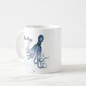 Funny Free Hugs mit Octopus Art Kaffeetasse (Vorderseite Links)