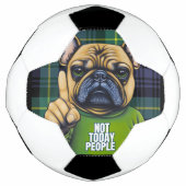 Funny French Bull Dog heute nicht Fußball (Vorderseite)