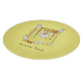 Funny French Bulldog Frenchie Dog Niedliche Kinder Schneidebrett (Ecke)