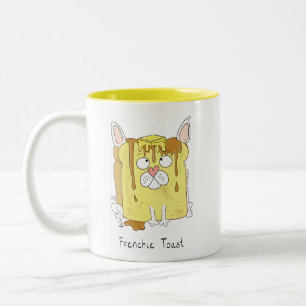 Funny French Bulldog Frenchie Dog Niedliche Kinder Zweifarbige Tasse