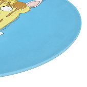 Funny French Bulldog Frenchie Niedlicher Hund Cart Schneidebrett (Ecke)