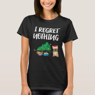 Funny French Bulldog Hund Weihnachtsgeschenk  Tier T-Shirt