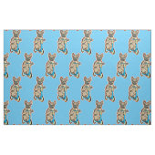 Funny French Bulldog Stoff (Fat Quarter (45,7 x 55,9 cm))
