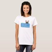 Funny French Bulldog T-Shirt (Vorne ganz)