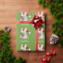 Funny French Bulldog Weihnachtsmuster Niedlich