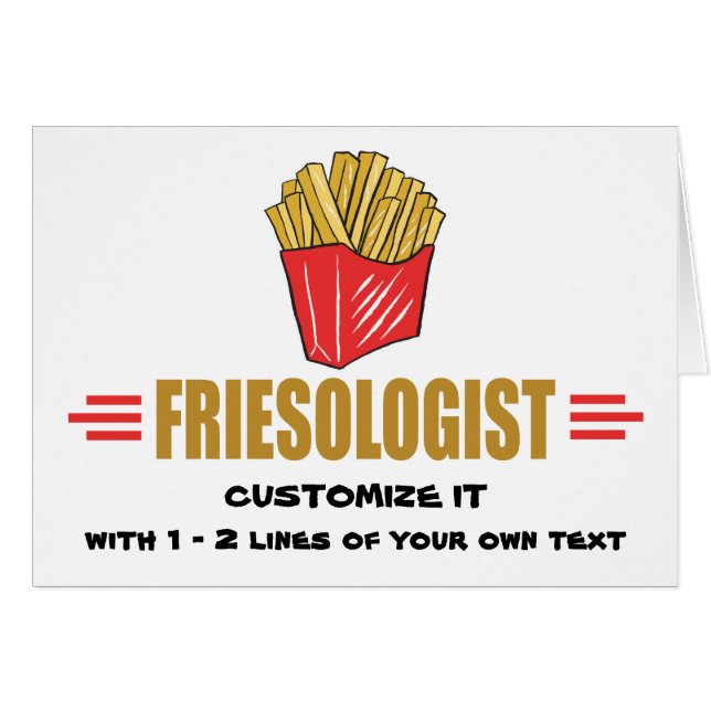Funny French Fries (Vorderseite (Horizontal))