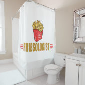 Funny French Fries Duschvorhang (Beispiel)