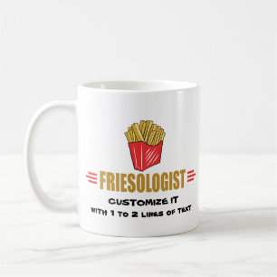 Funny French Fries Kaffeetasse